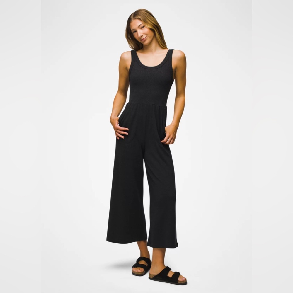 PrAna Cozy Up  Bayjour Jumpsuit - Charcoal Heather color - Medium BNWOT